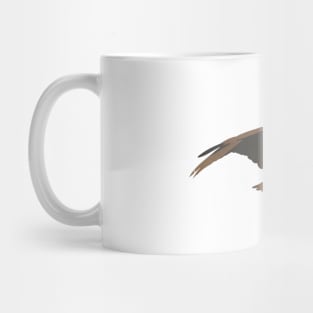 Flying Bald Eagle Mug